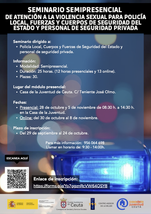 CARTEL Curso - Atención policial a la V.S para Policía (Ceuta) PNG (Conflicto de codificación Unicode 3)