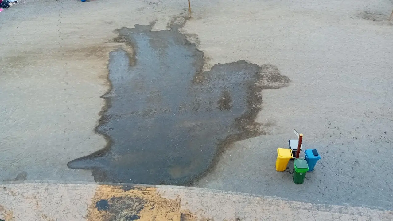 vertido agua potable