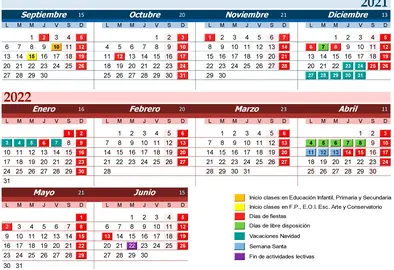 Calendario Escolar