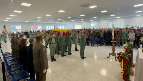 honras f&uacute;nebres legi&oacute;n