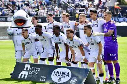 Once inicial de la AD Ceuta, este s&aacute;bado contra el C&aacute;diz