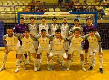 Formaci&oacute;n de la UA Ceut&iacute;, este s&aacute;bado antes de medirse al Levante