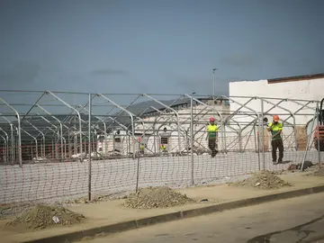 campamento inmigrantes