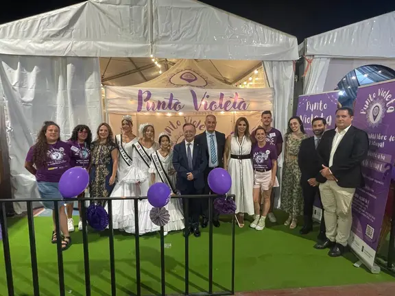 punto violeta feria