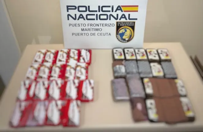 detenidas hachís policía