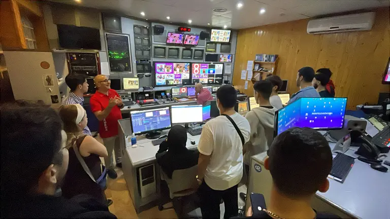 Visita alumnado Imagen y Sonido IES Siete Colinas RTVCE