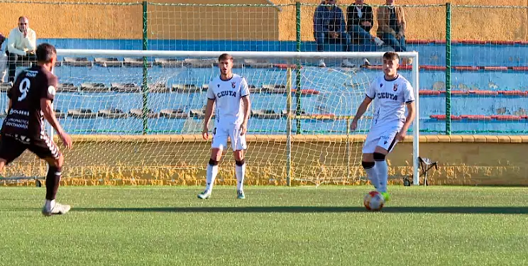 Un momento del encuentro disputado en el José Martínez 'Pirri'