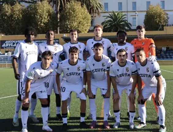 Once inicial de la AD Ceuta 'B', este sábado en el José Martínez 'Pirri'