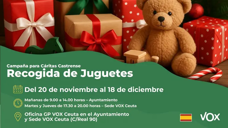 vox recogida juguetes