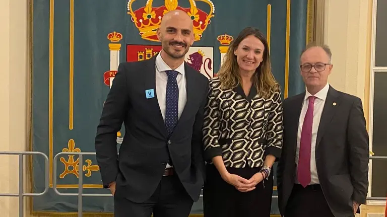 Los Presidentes de los Foros de la Educación de Ceuta y Melilla con la Directora General de Planificación y Gestión Educativa, Susana Tejadillos
