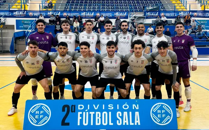 Formaci&oacute;n del Ceut&iacute;, este s&aacute;bado en el pabell&oacute;n 'Javier Imbroda' de Melilla