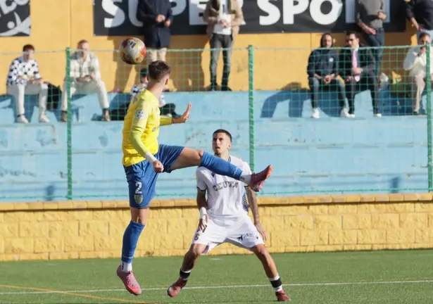 Una imagen del partido disputado este s&aacute;bado en el Jos&eacute; Mart&iacute;nez 'Pirri'