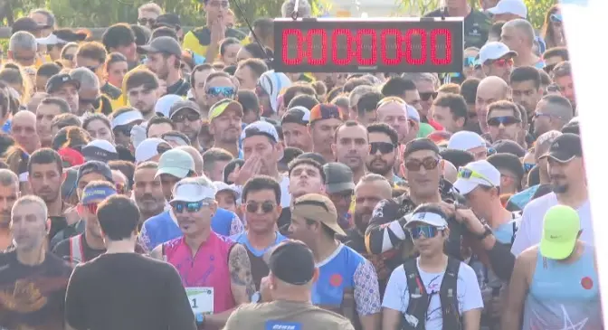 Una imagen previa a la salida de la prueba desde el Centro Ecuestre