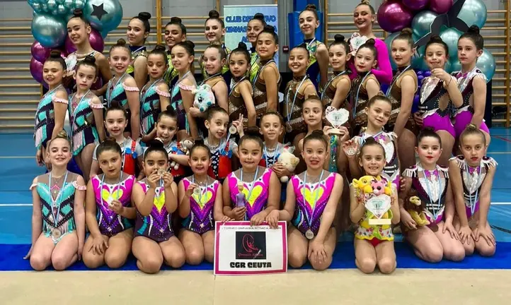 Componentes del equipo ceut&iacute; que han competido en Manilva