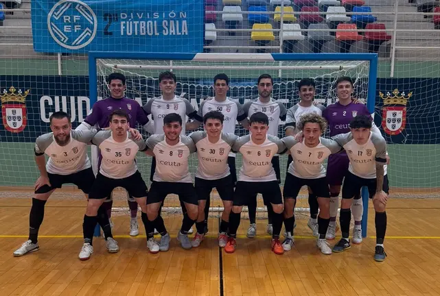 &Uacute;ltima formaci&oacute;n de la temporada de la UA Ceut&iacute;