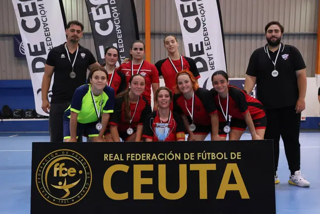 Formaci&oacute;n del Ram&oacute;n y Cajal  subcampe&oacute;n de la Liga de Ceuta