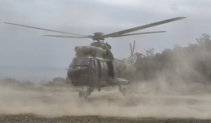 helic&oacute;ptero militar