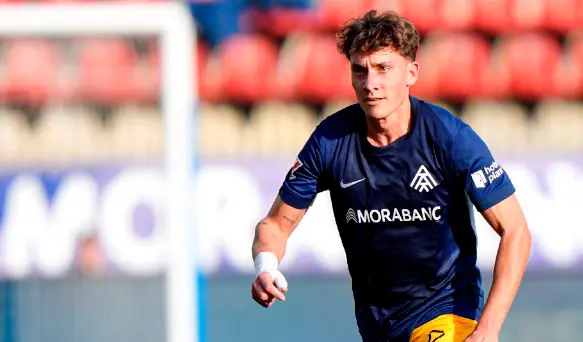 &Aacute;lex Petxarrom&aacute;n, en un partido de la pasada temporada con el Andorrra