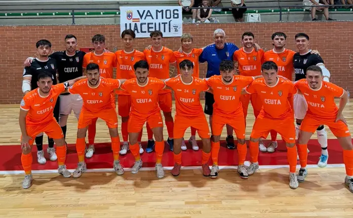 Formaci&oacute;n de la UA Ceut&iacute;, este s&aacute;bado en Meng&iacute;bar