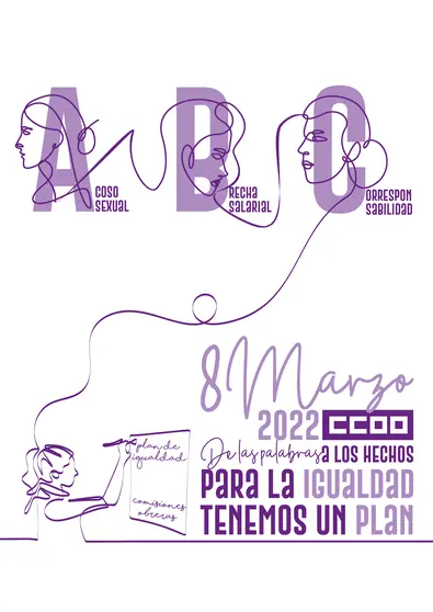 CARTEL CONFEDERAL CCOO 8M