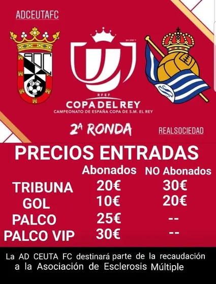 Comprar entradas ad ceuta