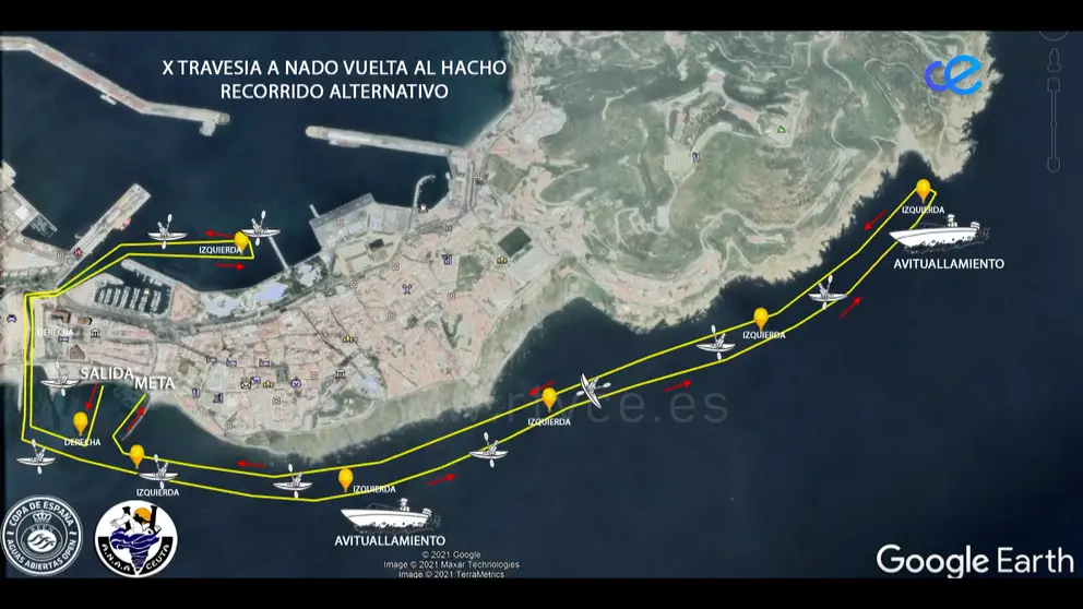 recorrido alternativo vuelta al hacho