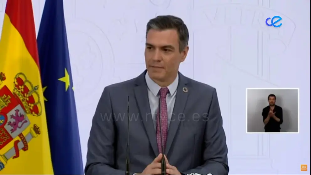 PEDRO SÁNCHEZ CONFERENCIA PRESIDENTES