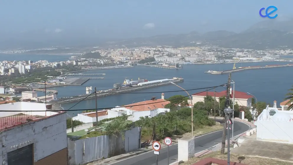 panorámica ceuta