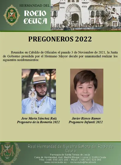 pregonero 2022