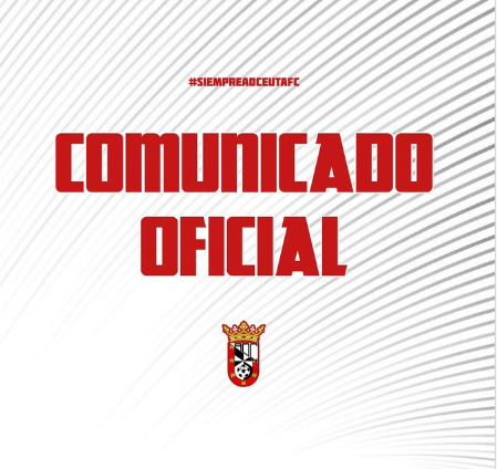 COMUNICADO AD CEUTA FC