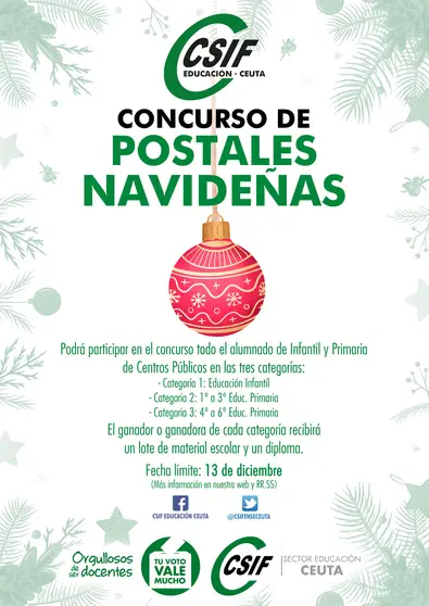 cartel navidad