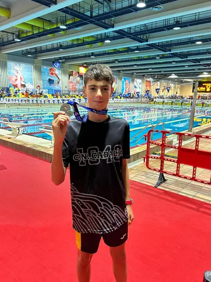 nadador alejandro lópez galán natación subcampeón españa 2