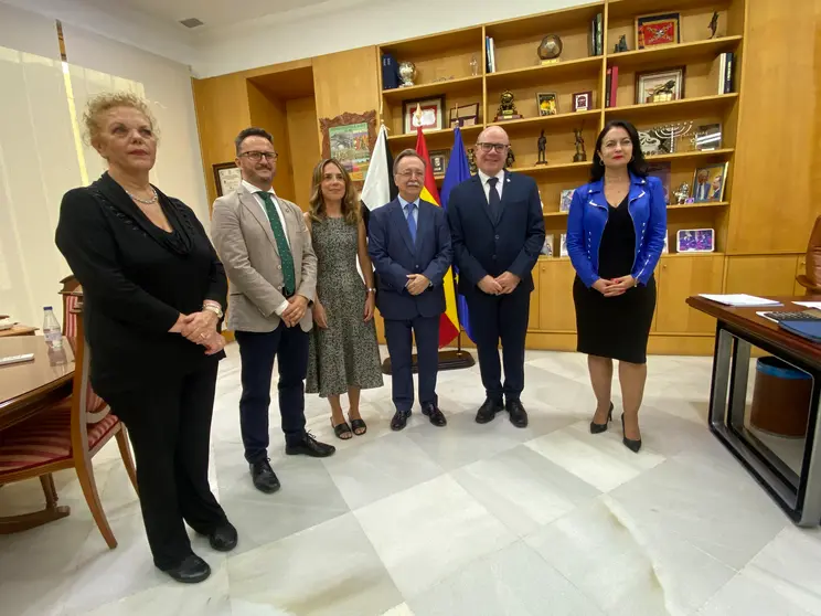 reunión vivas y rector ugr inauguración curso