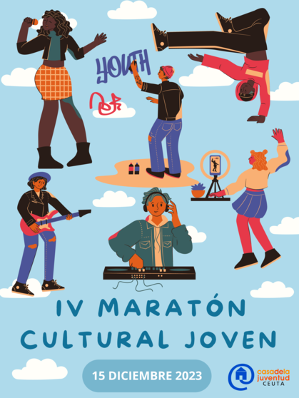 Cartel IV Maratón Cultural Joven
