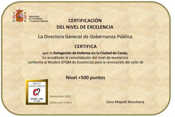 CERTIFICADO CALIDAD +500