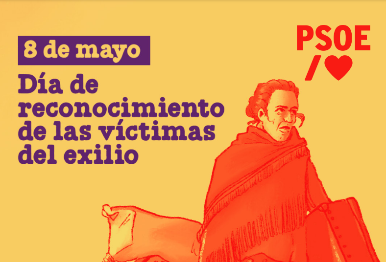 Manifiesto PSOE Día de reconocimiento a las víctimas del exilio