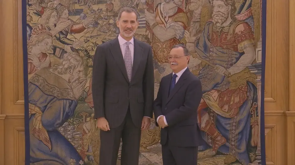 JUAN VIVAS Y EL REY FELIPE VI