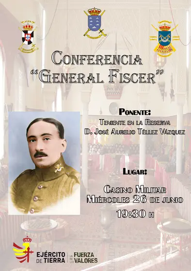 CARTEL CONFERENCIA GENERAL FISCER