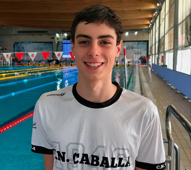 Alejandro López, nadador del CN Caballa