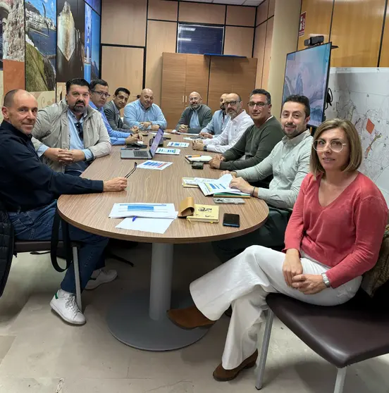 Imagen de la reunión de este lunes.