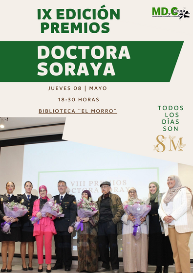cartel premios doctora soraya 2025