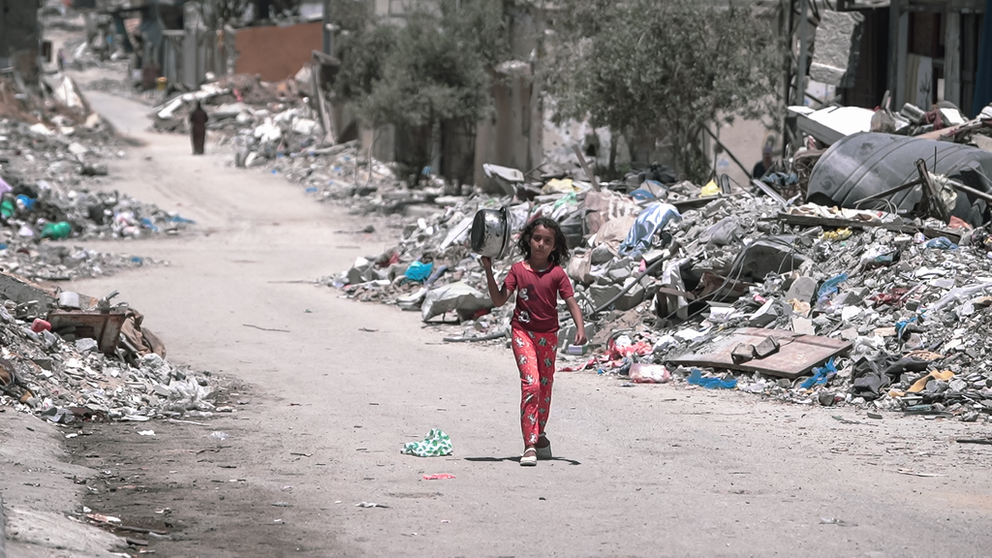 niña gaza