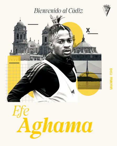 El Cádiz ficha a Efe por cinco temporadas