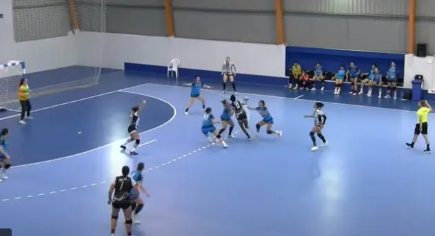 Jugada del definitivo gol de Ruth Lufilo para el Estudiantes