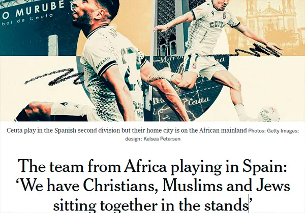 Portada del reportaje publicado por The New York Times