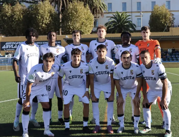 Once inicial de la AD Ceuta 'B', este sábado en el José Martínez 'Pirri'