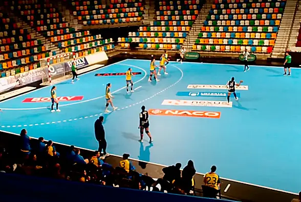 Una imagen del partido disputado en el pabellón 'Quijote Arena' de Ciudad Real