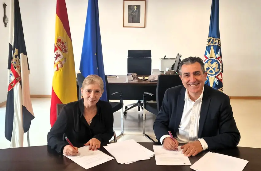 Foto firma UNED Ceuta-Cocemfe