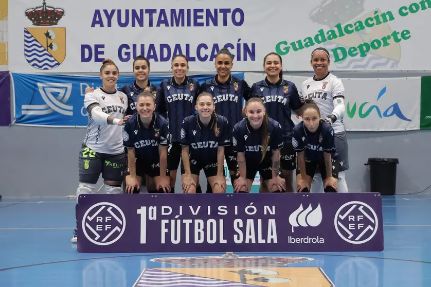 Formaci&oacute;n del Ceuta Femenino, este s&aacute;bado en la pista del Guadalcac&iacute;n