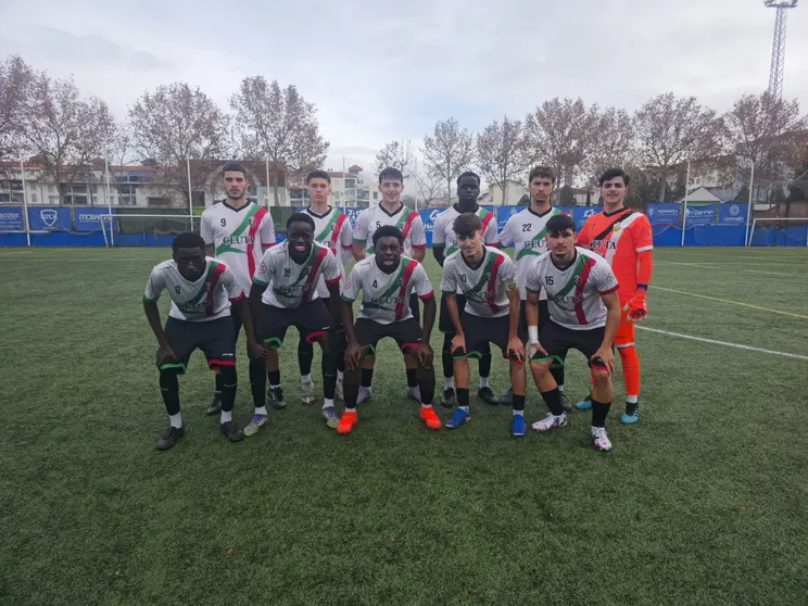 Formaci&oacute;n del Sporting Atl&eacute;tico, este domingo en el campo del Maracena